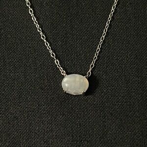 Sterling Moonstone Necklace
